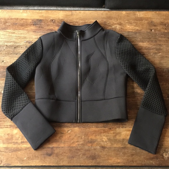 Alo yoga Black mesh jacket - Picture 2 of 5